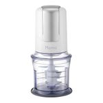 Mini tocator HOMA HBC4088, 400W, 0.5L, 3 lame, alb fotografia produsului