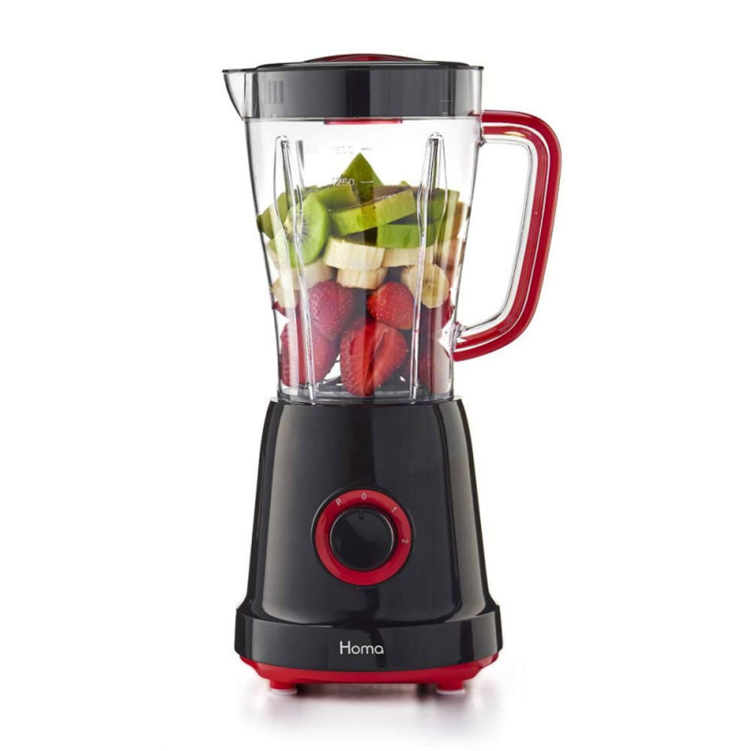 Blender Homa HB-505P, 500W, 1.5L, negru fotografia produsului