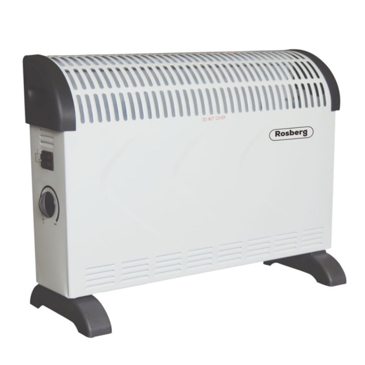 Convector cu ventilator Rosberg R51974AT, 2000W, 3 trepte, termostat, alb fotografia produsului