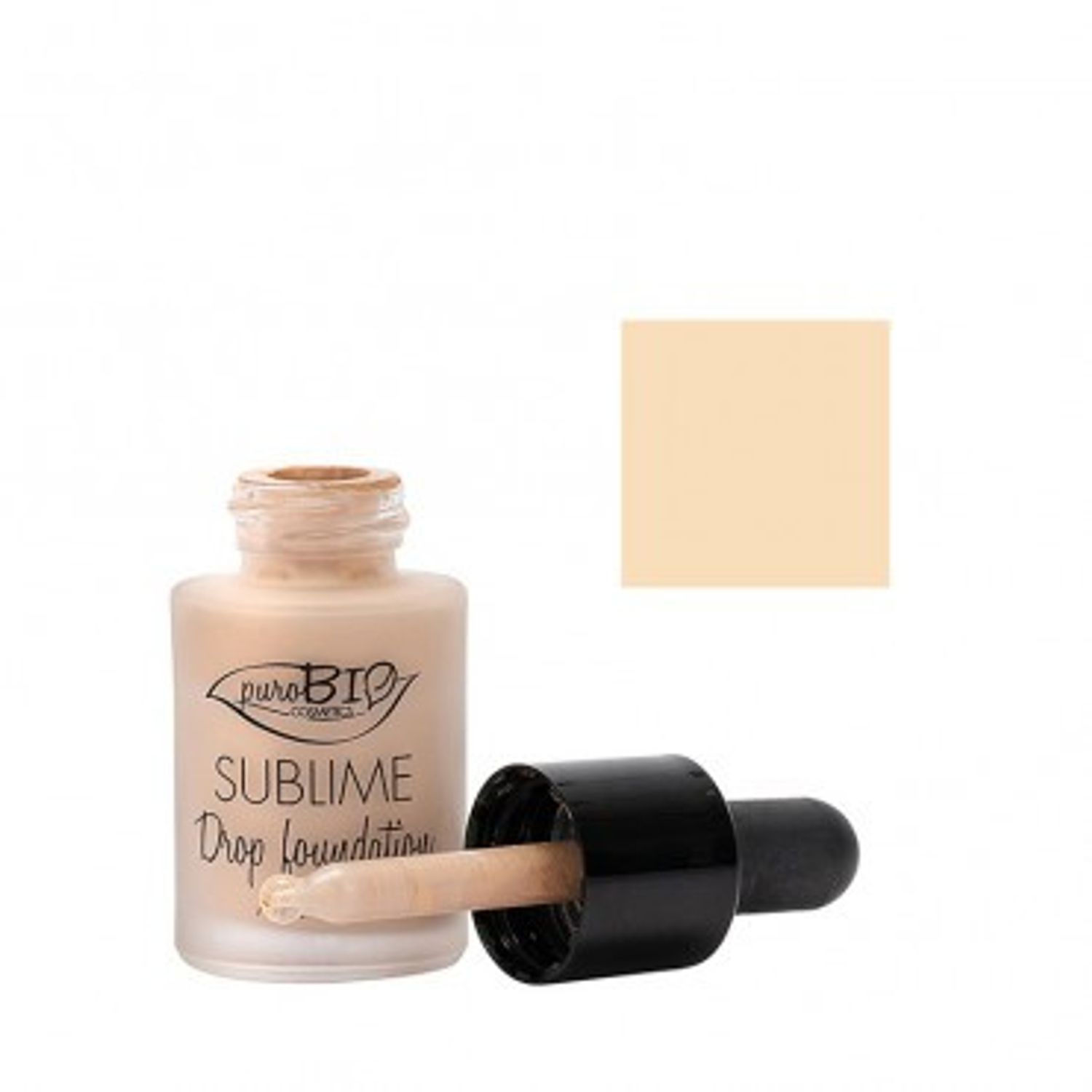 Fond de ten Sublime Drop Foundation 01 - PuroBio fotografia produsului