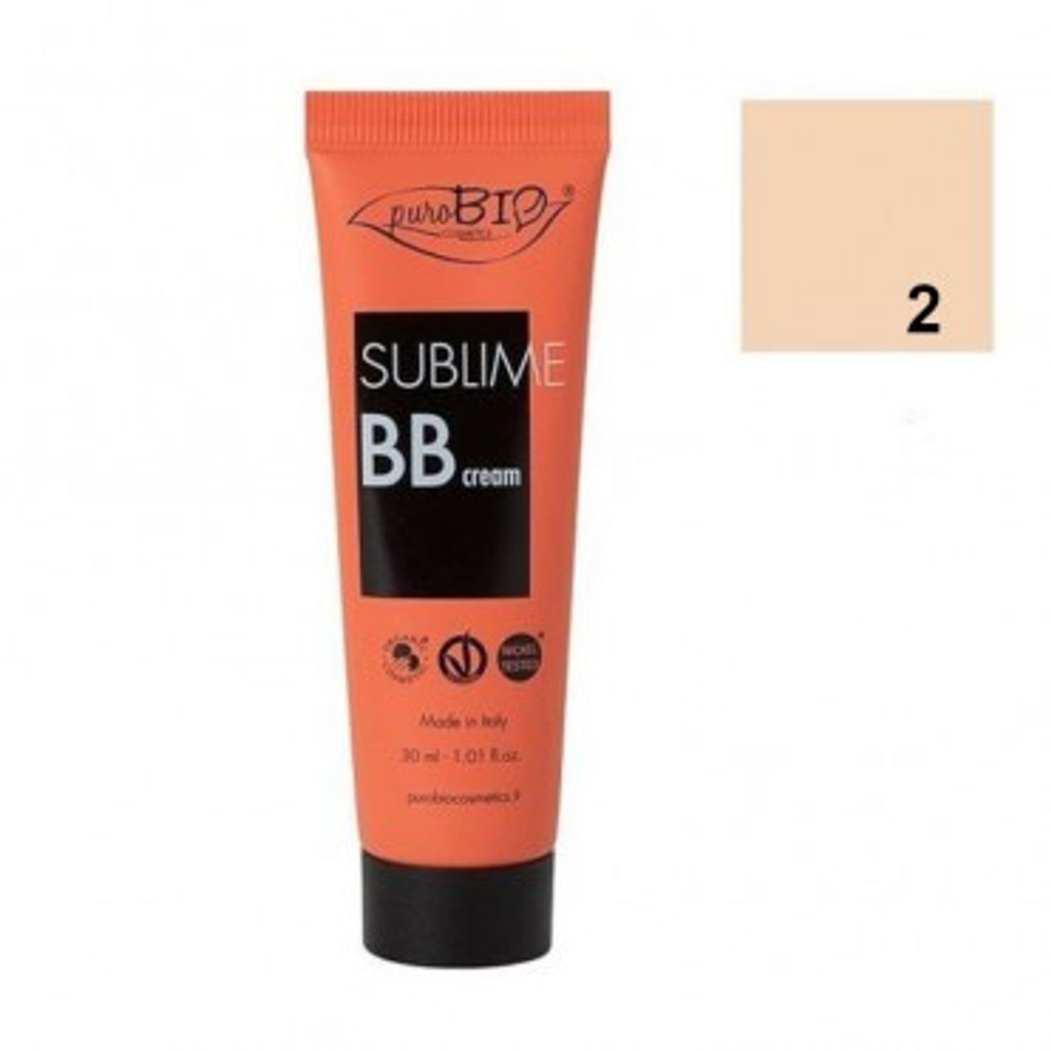 BB Cream waterproof Sublime 02- Purobio fotografia produsului