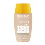 Fluid pentru piele mixta si grasa Bioderma Photoderm Nude Touch Mineral SPF 50+ ,Very Light, 40 ml fotografia produsului