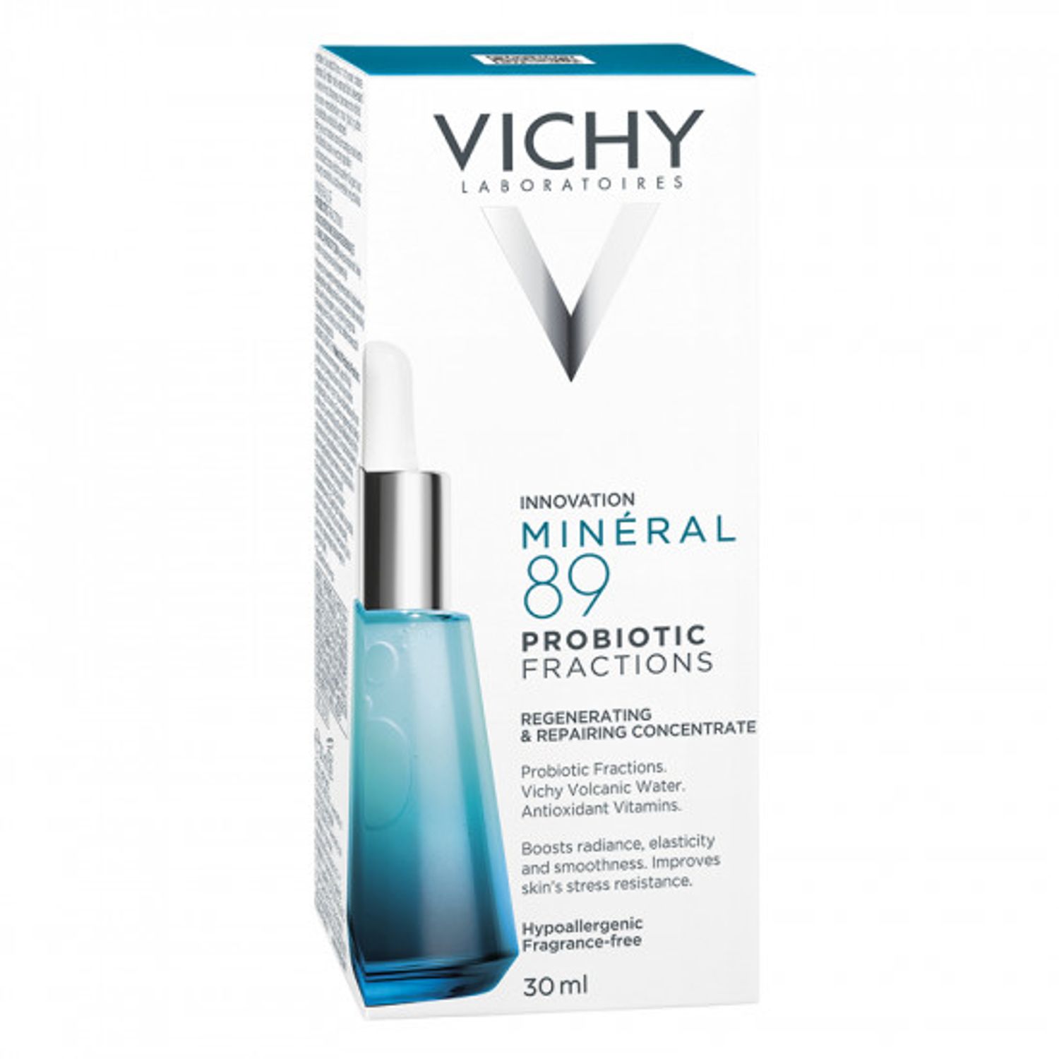 Serum Vichy Mineral 89 Probiotic Fractions cu efect regenerator si reparator, 30 ml fotografia produsului View 2 L