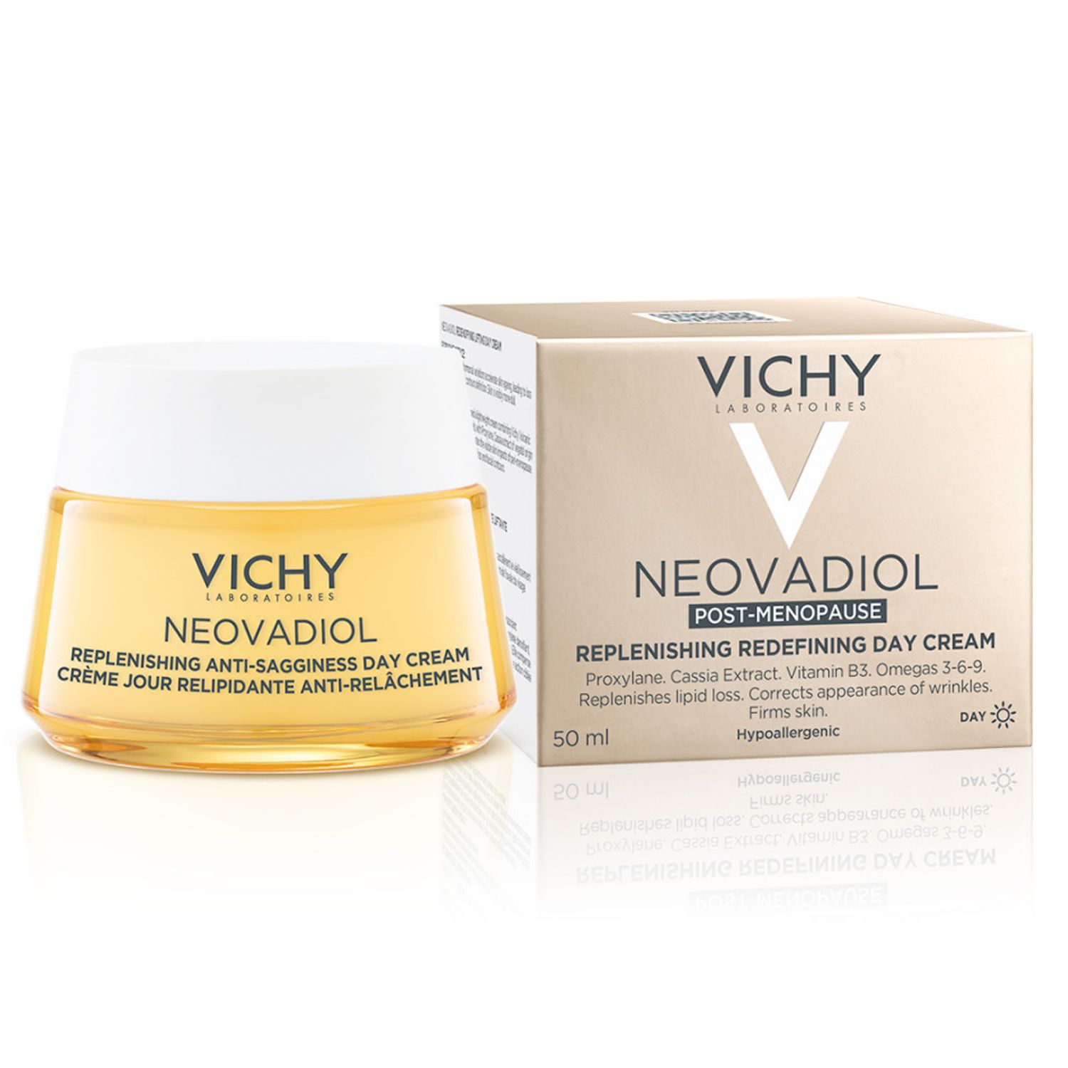 Crema de zi Vichy Neovadiol Post-Menopause cu efect de refacere a lipidelor si redefinire, 50 ml fotografia produsului View 2 L