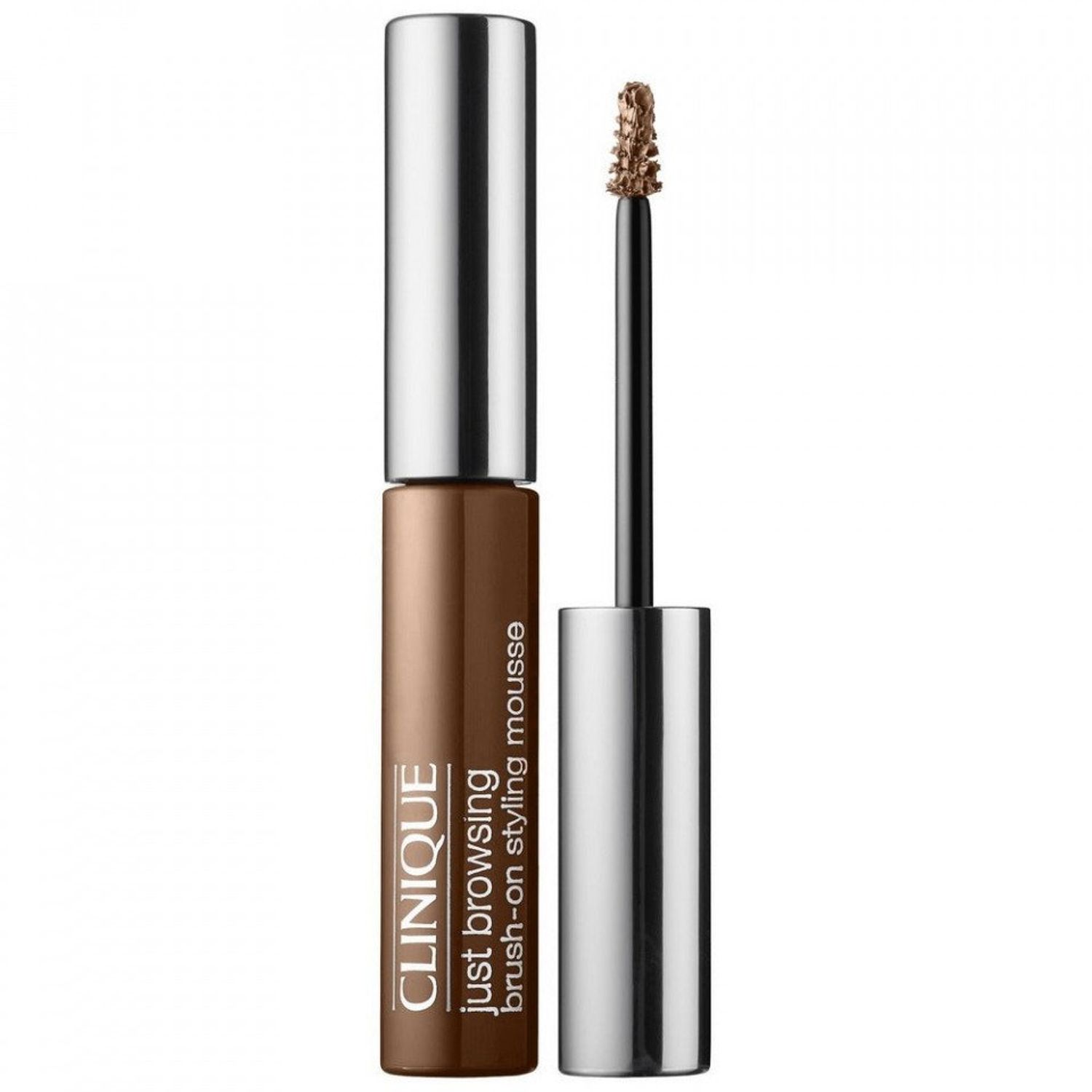 Gel pentru fixarea sprancenelor Clinique Just Browsing, 02 Light Brown, 10 ml fotografia produsului View 3 L