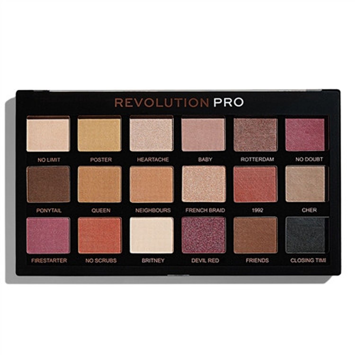 Paleta farduri Revolution Pro - Regeneration Eyeshadow Palette, Entranced, 18 g fotografia produsului View 2 L