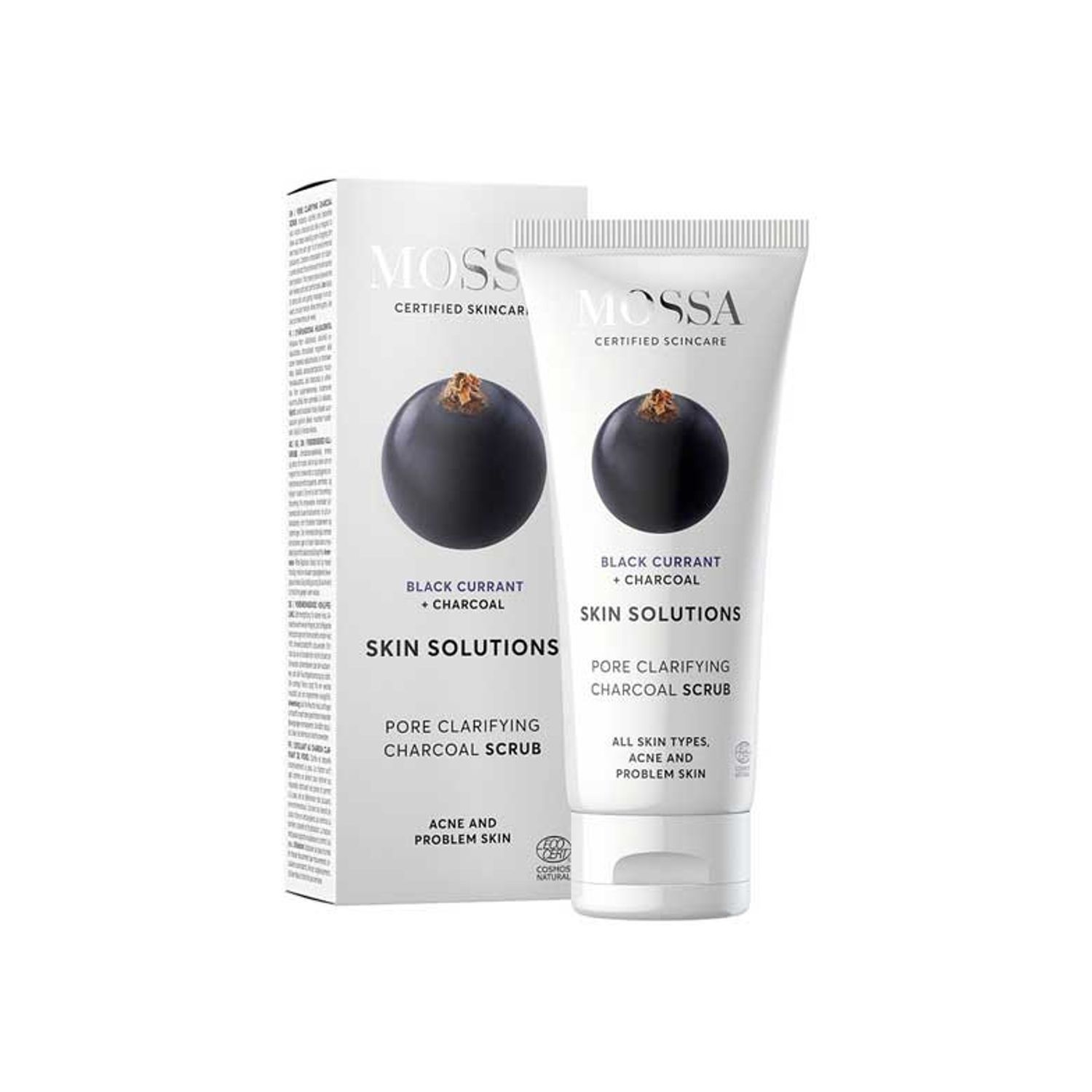 Mossa SKIN SOLUTIONS Scrub pentru curățarea porilor fotografia produsului