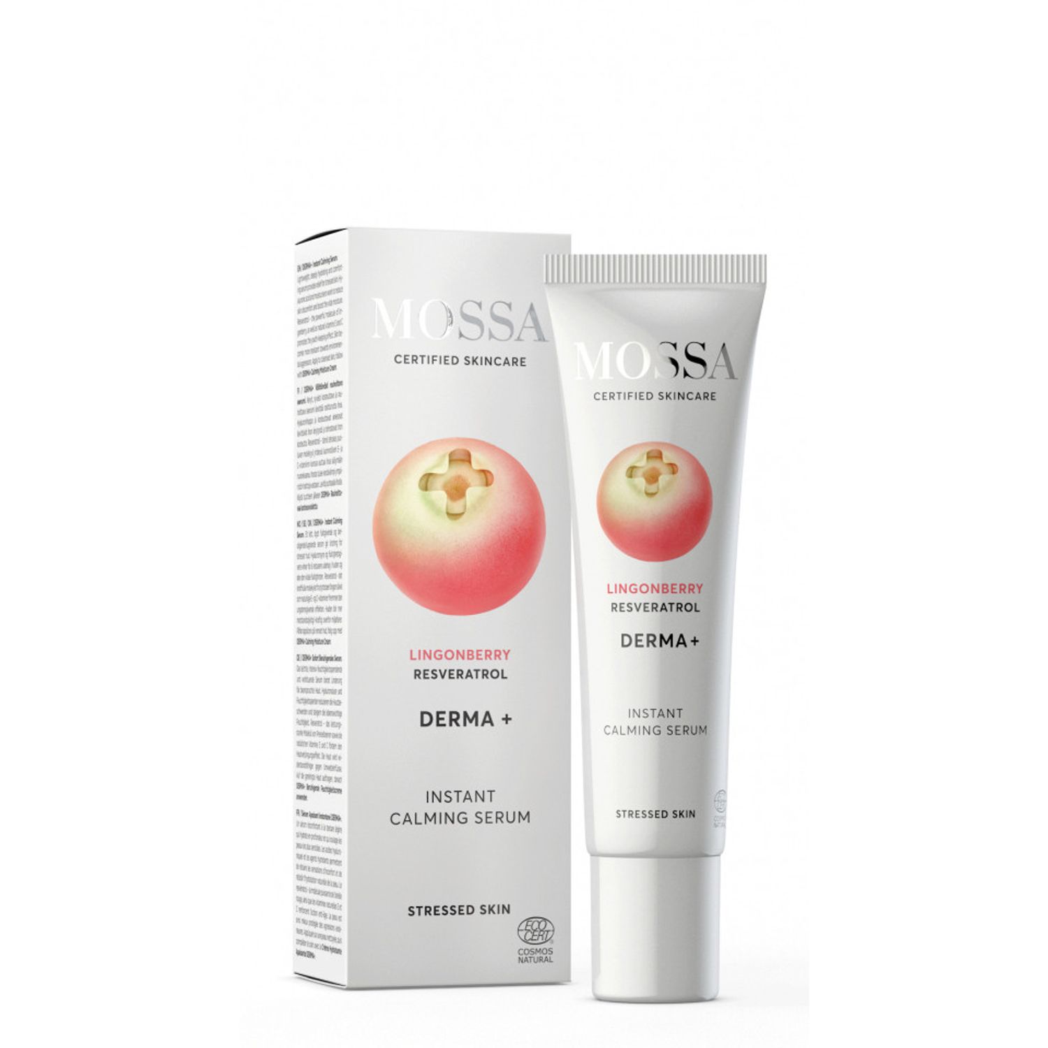 DERMA+ Ser calmant cu efect imediat Mossa fotografia produsului