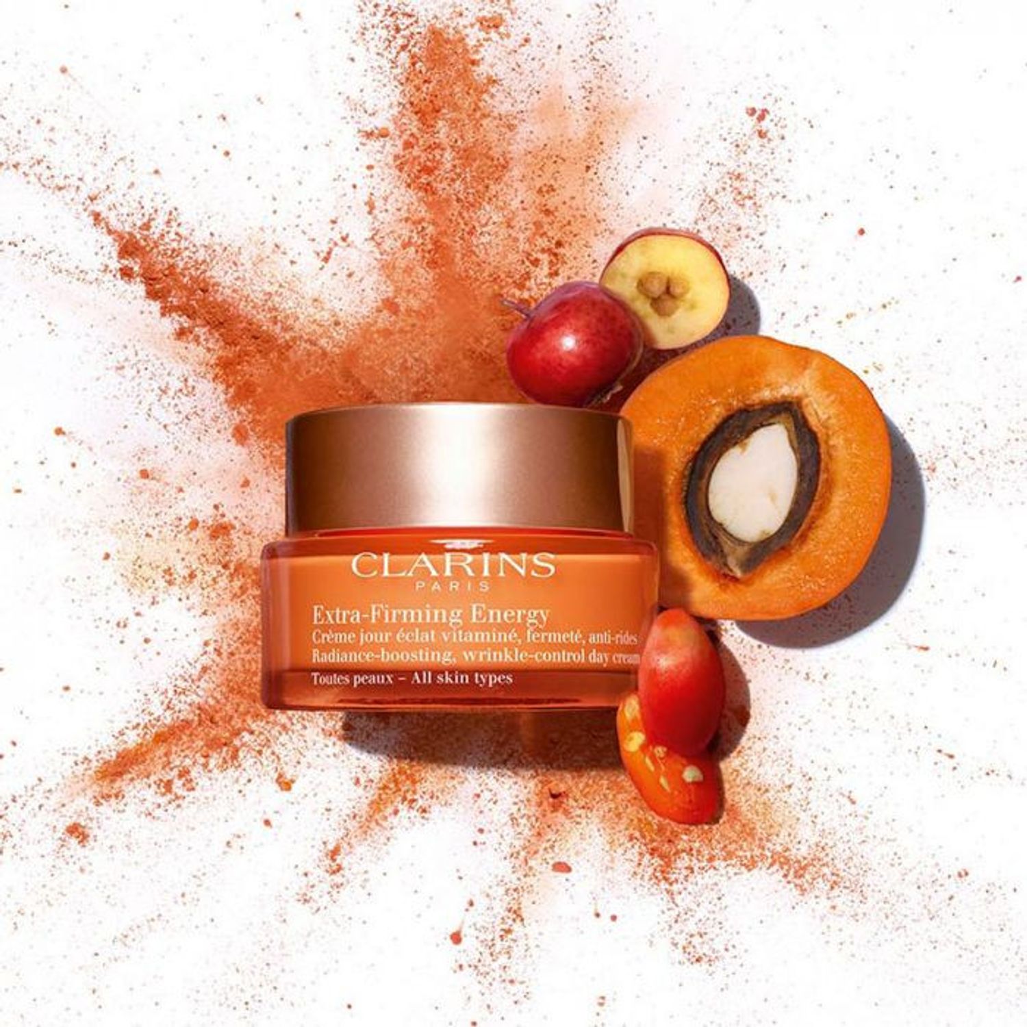 Crema de zi Clarins Extra-Firming Energy Wrinkle Control, 50 ml fotografia produsului View 2 L