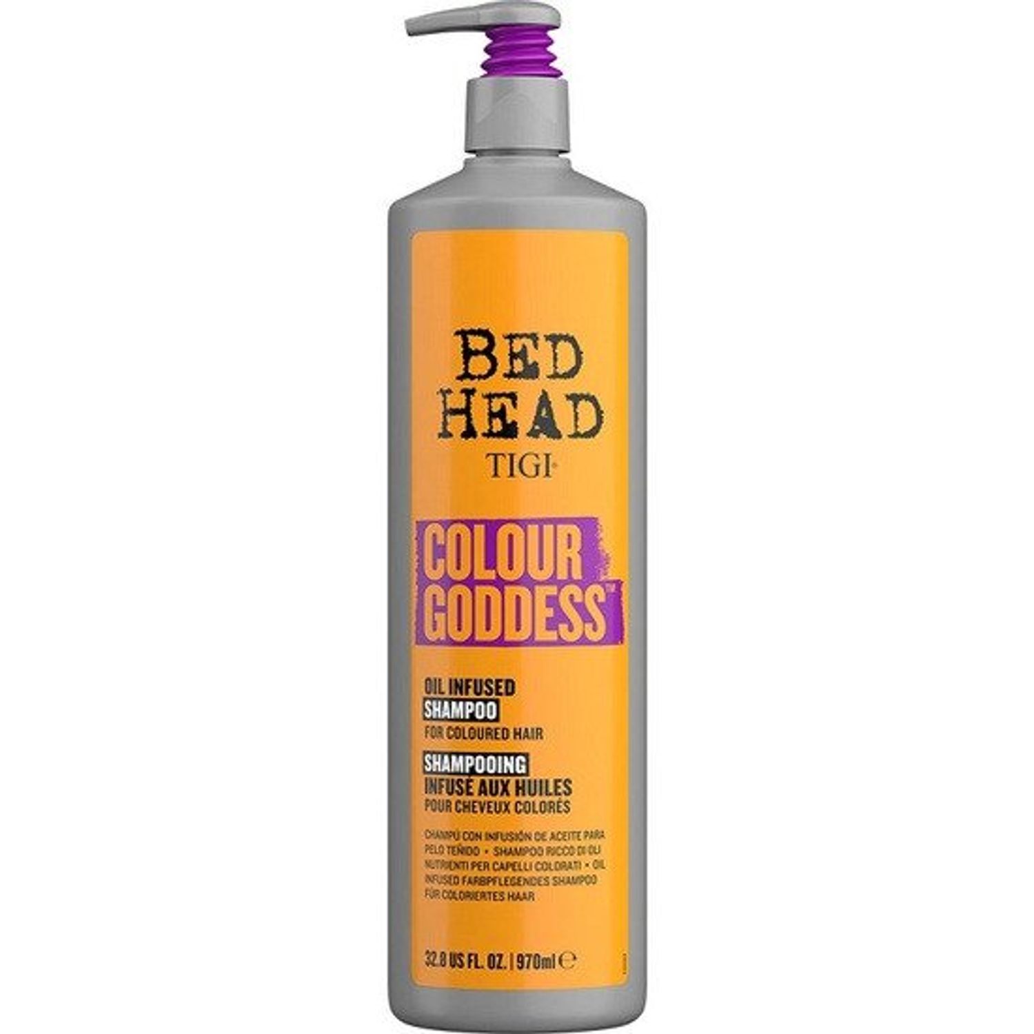 Sampon Tigi Colour Goddess Bed head, 970 ml fotografia produsului
