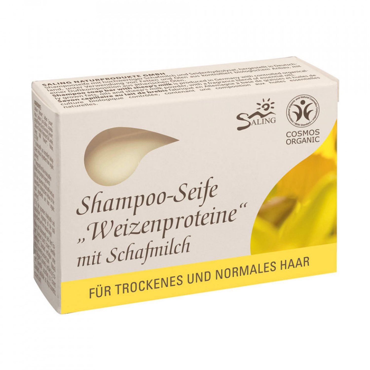 Saling Șampon solid cu proteine din gr&acirc;u fotografia produsului