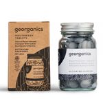 Tablete apă de gură CHARCOAL 180buc. Georganics fotografia produsului