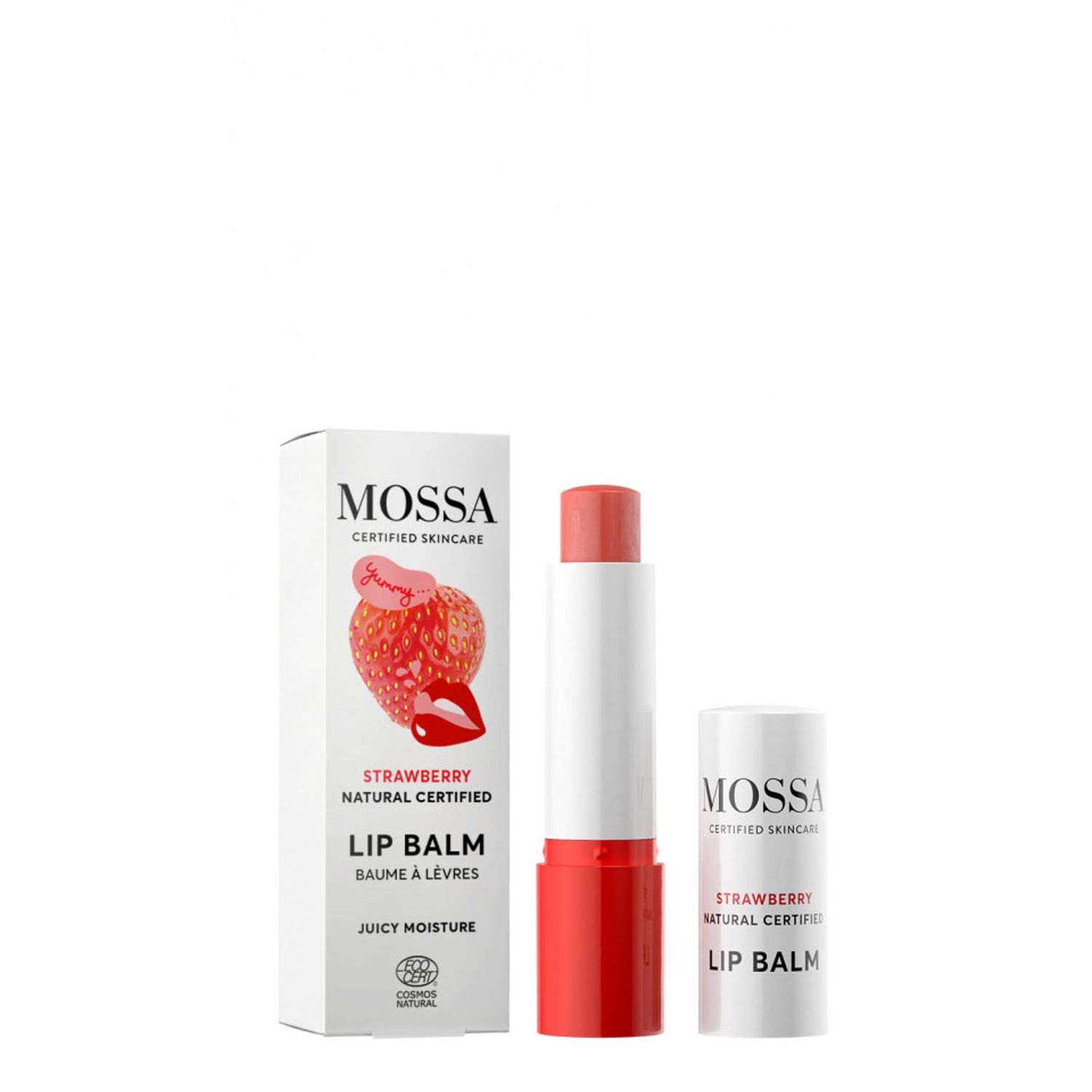 JUICY MOISTURE Balsam de buze cu căpșuni fotografia produsului