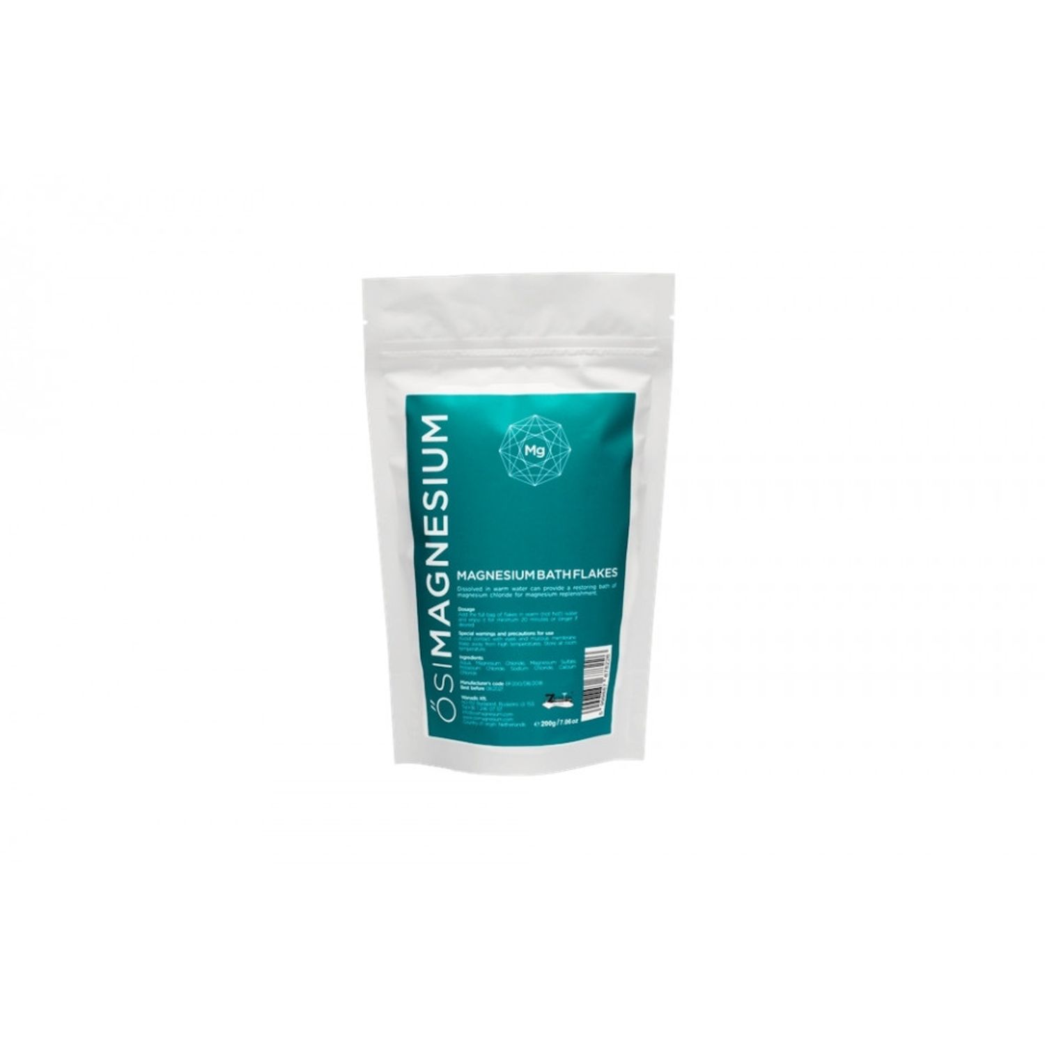 Fulgi de baie cu magneziu, Osimagnesium, 200gr fotografia produsului
