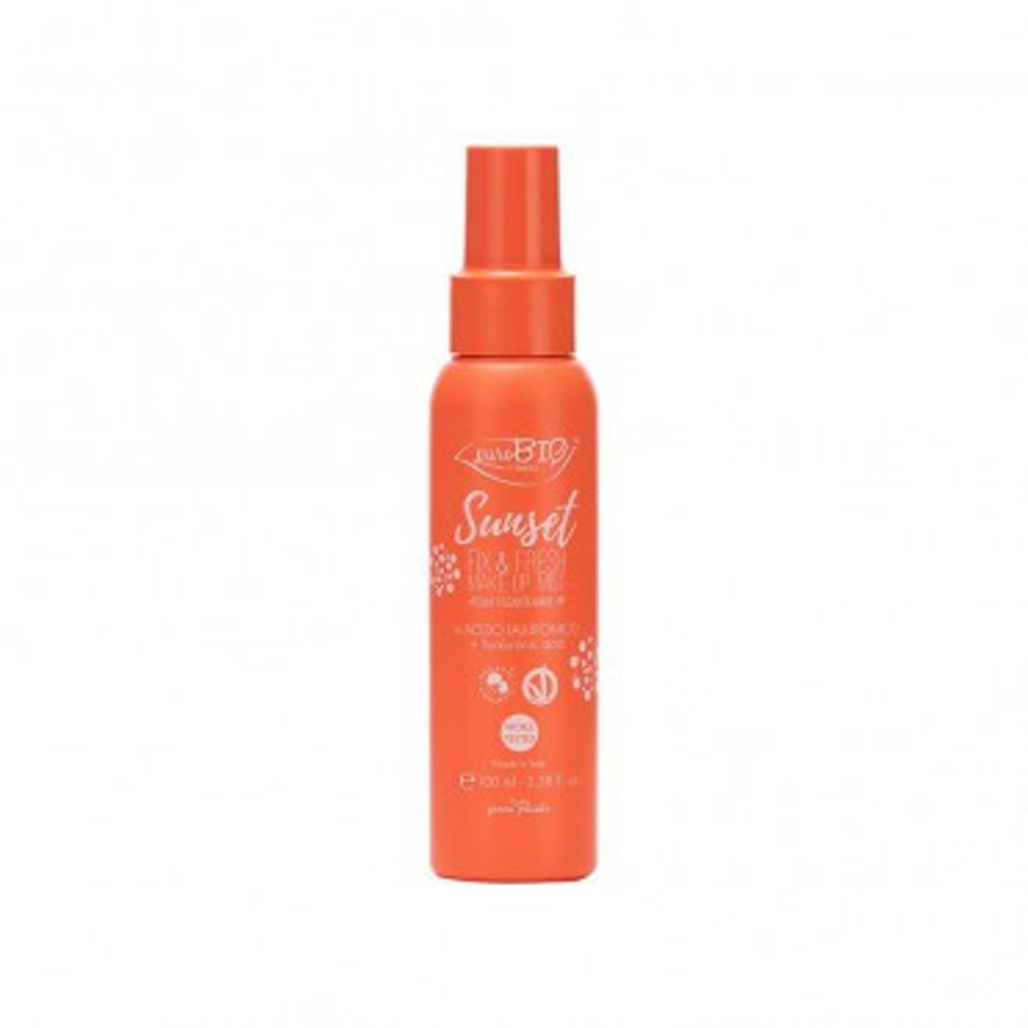 Spray fixare machiaj Sunset Fix & Fresh, 100ml - PuroBio fotografia produsului