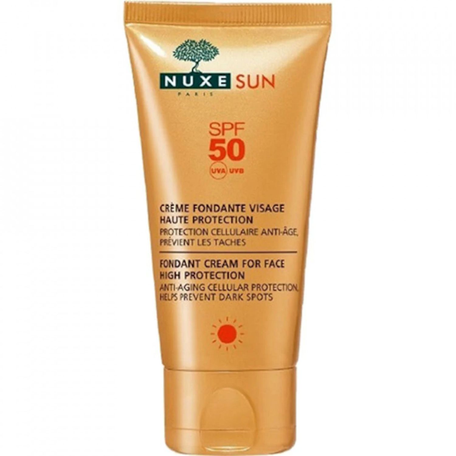 Crema Coloranta de fata anti-imbatranire, NUXE Sun SPF 50, 50 ml фото продукта