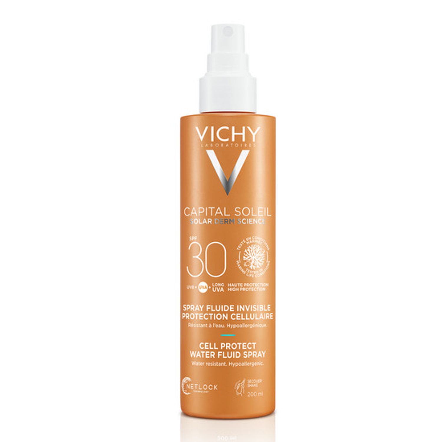 Spray protector SPF 30+ Vichy Capital Soleil, 200 ml fotografia produsului