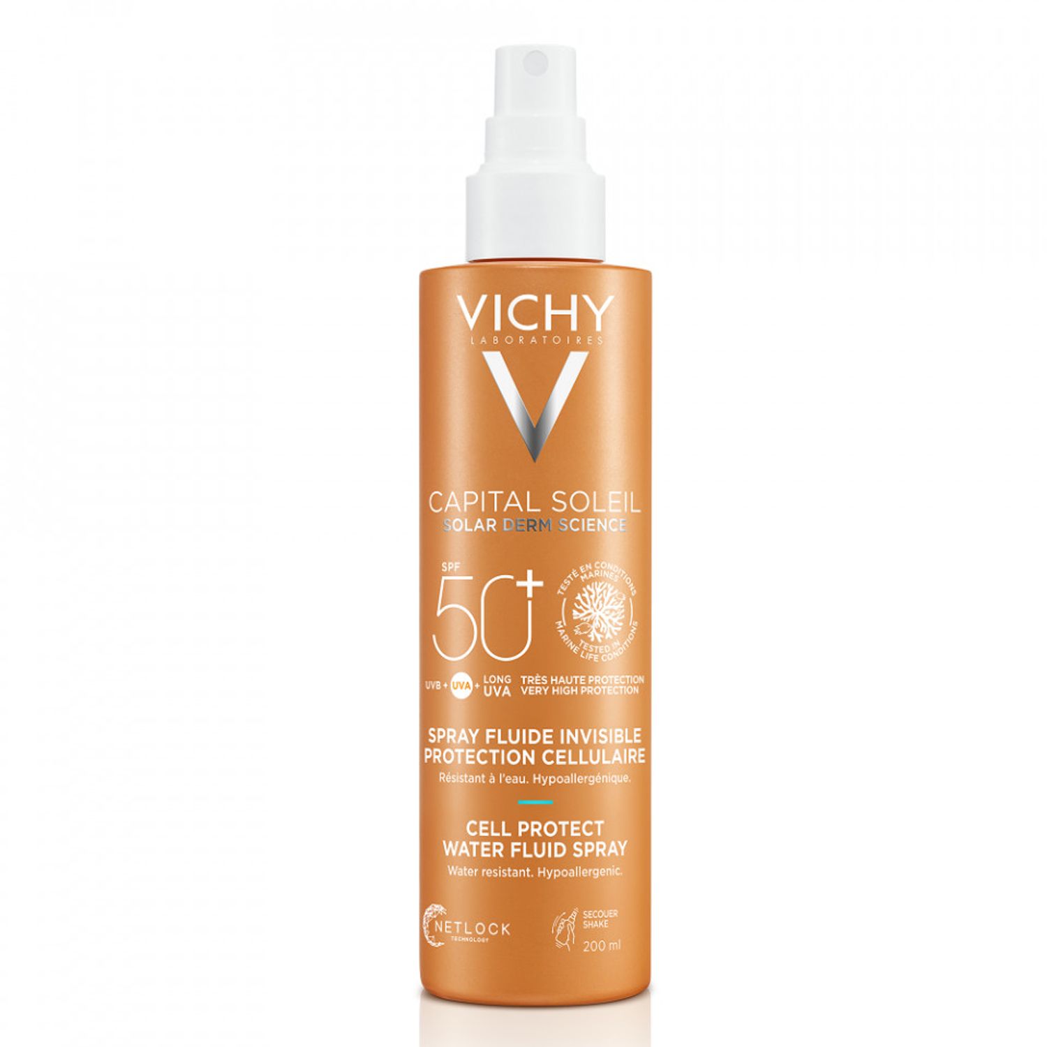 Spray protector SPF 50+ Vichy Capital Soleil, 200 ml fotografia produsului