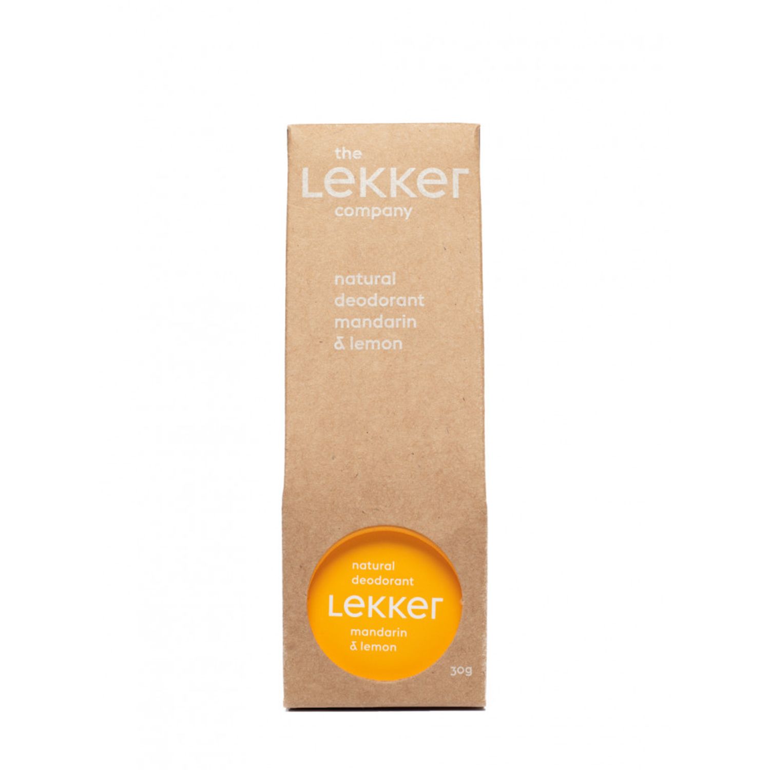 Deodorant cremă MANDARIN & LEMON LEKKER fotografia produsului