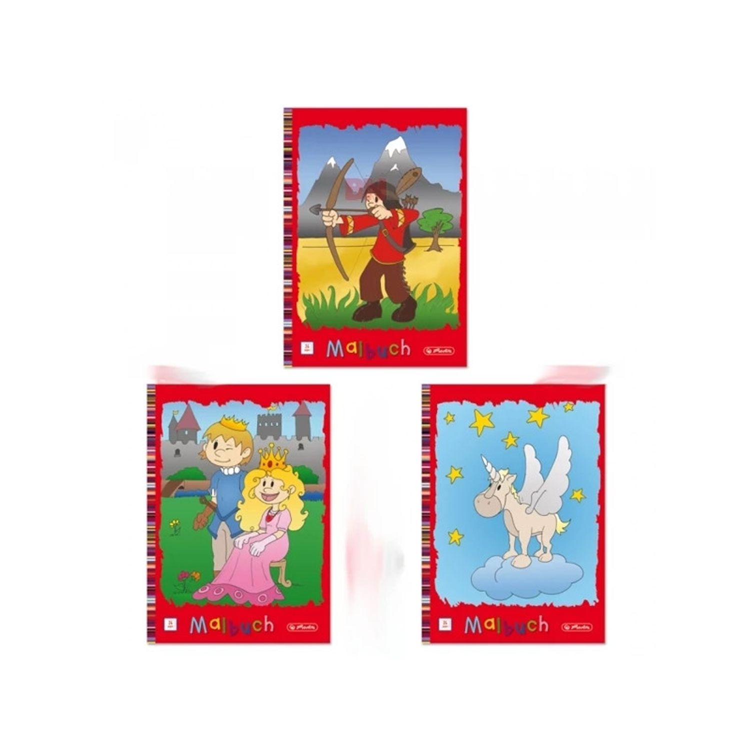 Carte de colorat A4 24 file diverse modele fotografia produsului