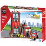 Blocki My Fire Brigade, Statie pompieri, 300 piese fotografia produsului