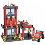 Blocki My Fire Brigade, Statie pompieri, 300 piese fotografia produsului View 2 S