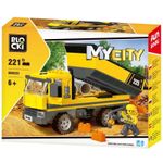 Blocki My City, Camion cu bena, 221 piese fotografia produsului