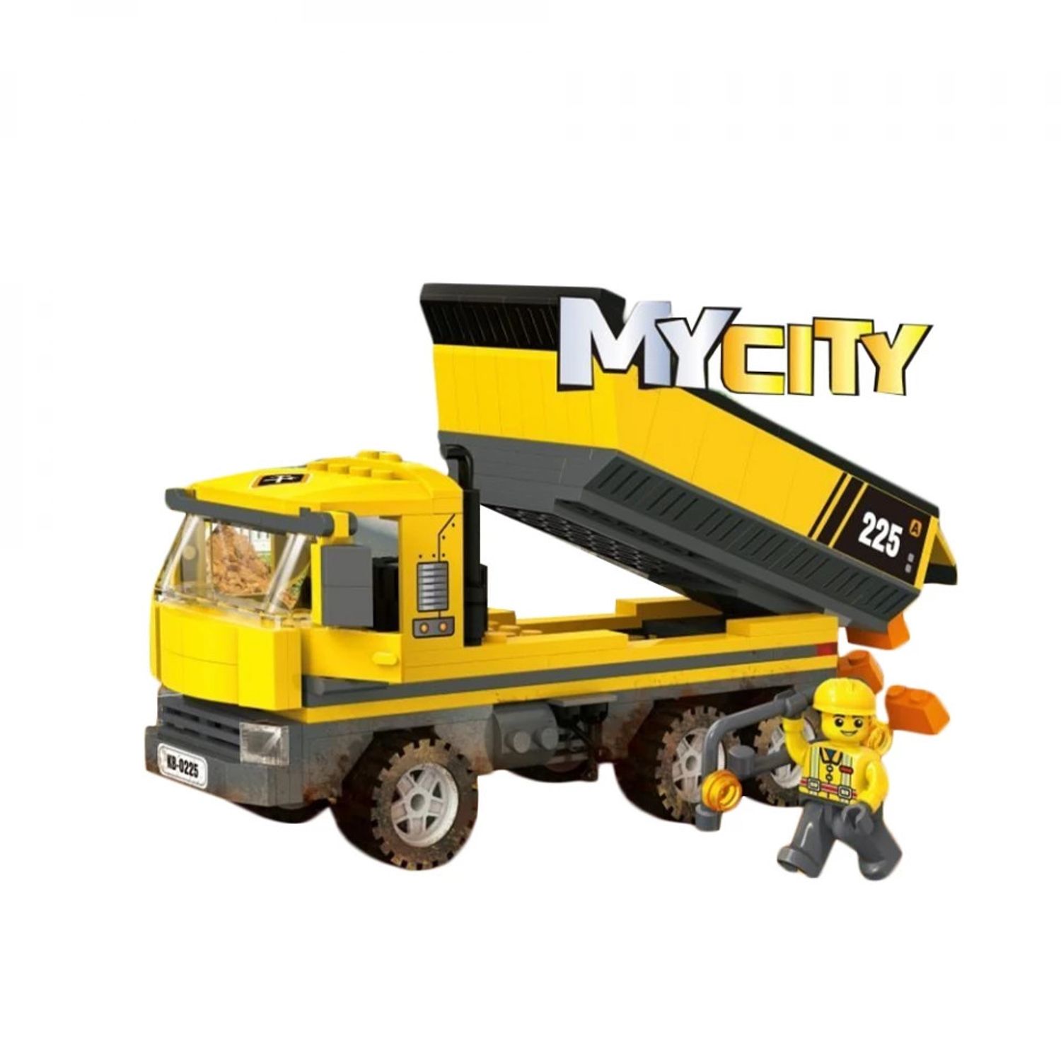 Blocki My City, Camion cu bena, 221 piese fotografia produsului View 2 L