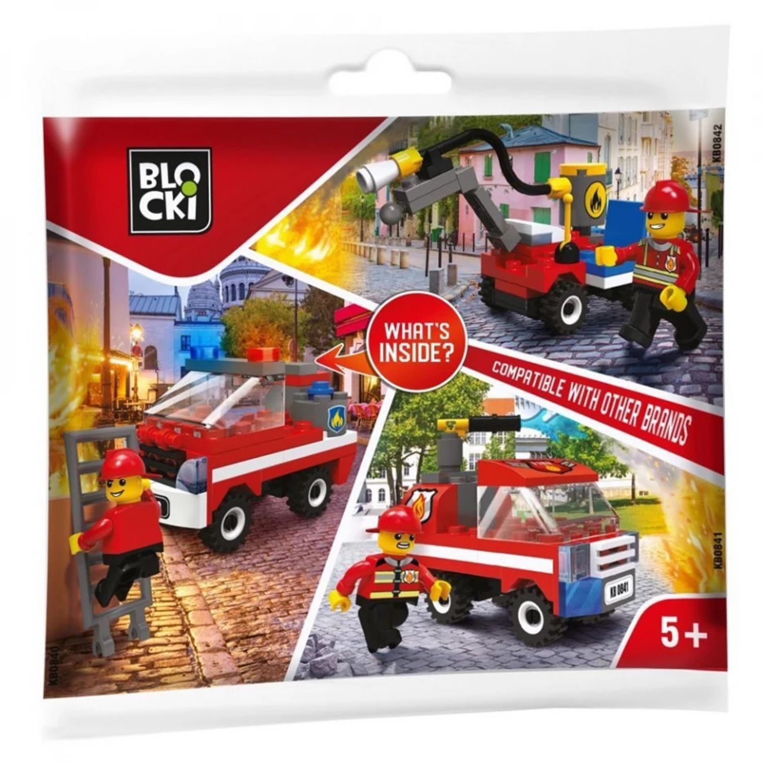 Blocki My Fire Brigade, Plic colectie, KB0841 fotografia produsului