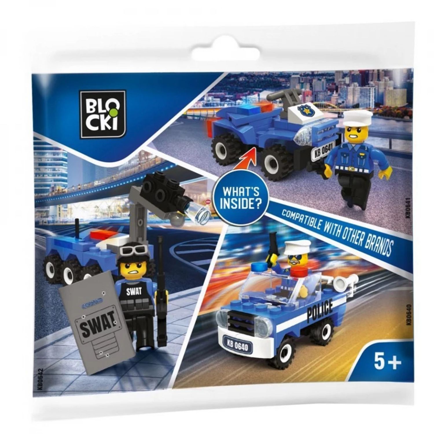 Blocki My Police, Plic colectie, KB0642 fotografia produsului
