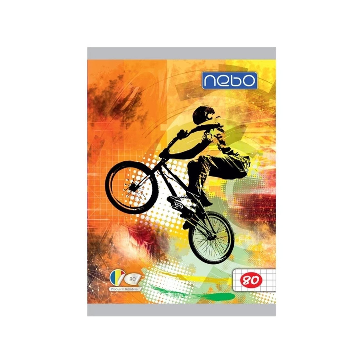 Caiet A5 80 file cu spira AR - NEBO fotografia produsului View 5 L