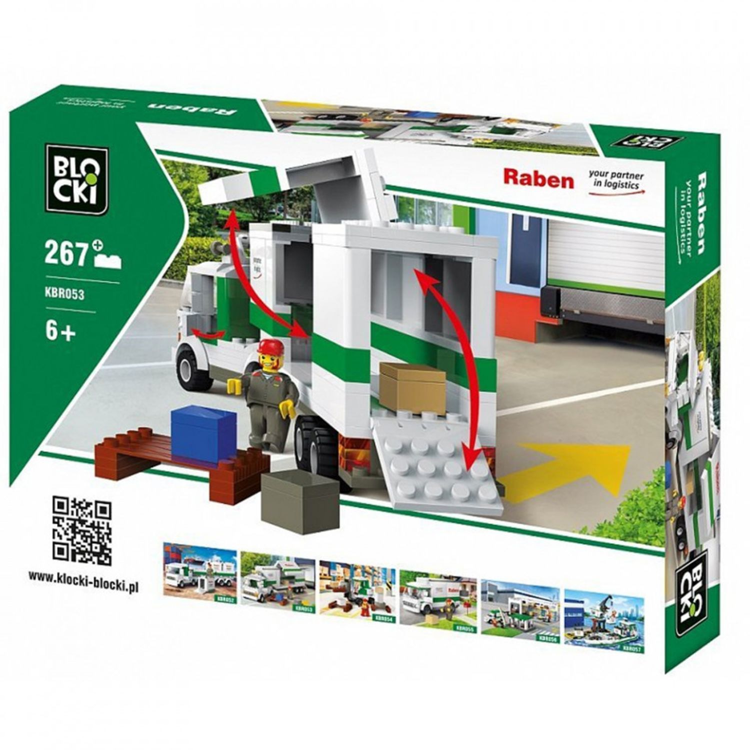Blocki Raben, Camion, 267 piese fotografia produsului View 2 L