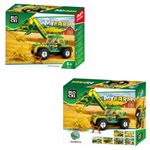 Blocki My Farm, Tractor cu incarcator fotografia produsului View 3 S