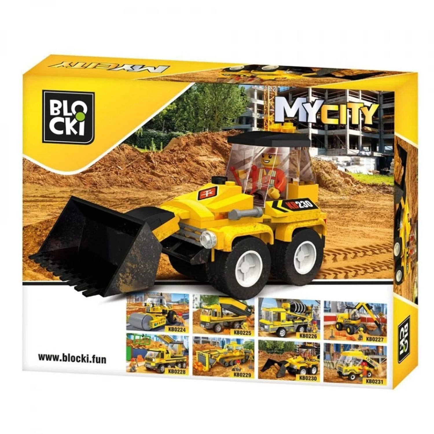 Blocki My City, Mini Buldozer fotografia produsului View 2 L