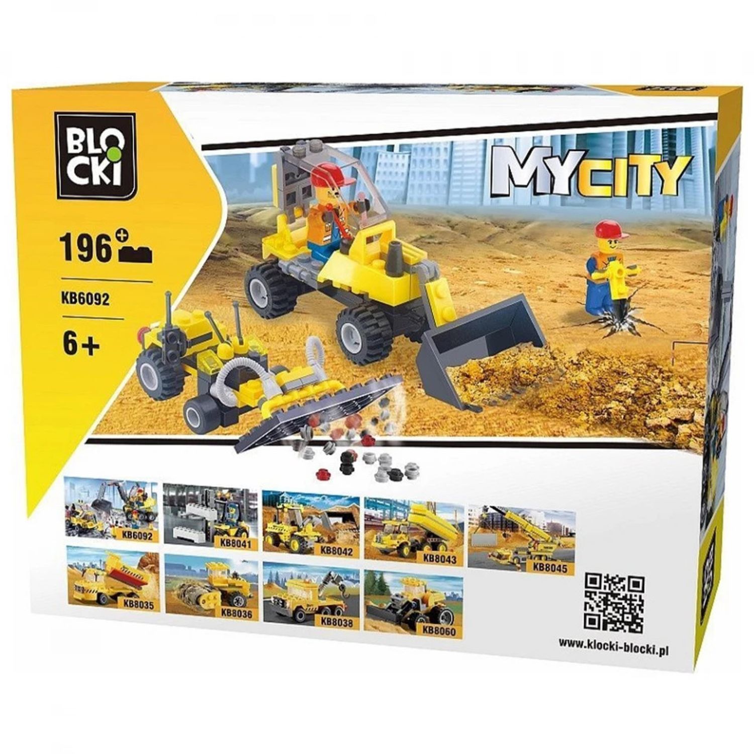 Blocki My City, 2 vehicule constructii, 196 piese fotografia produsului View 2 L