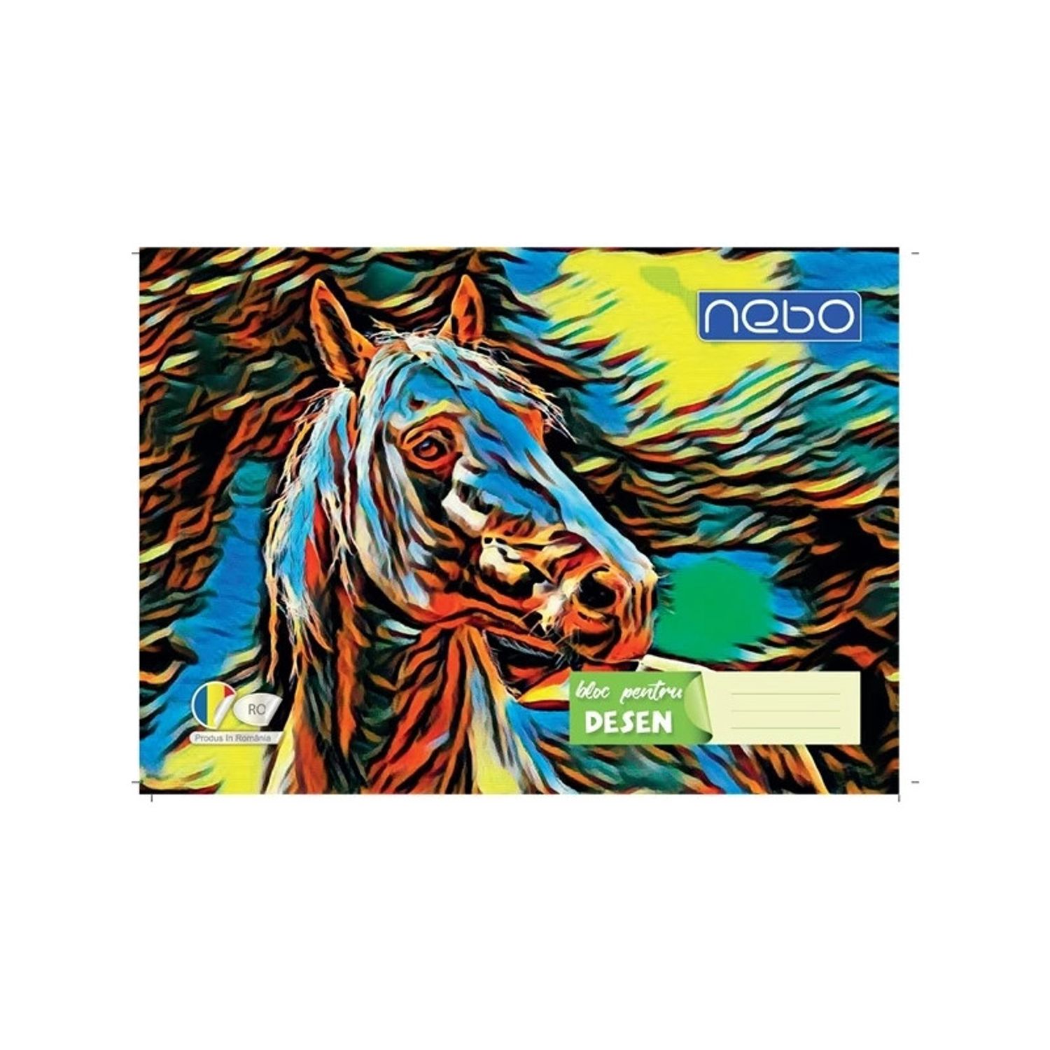 Bloc desen A4 16 file 120 g/mp - NEBO fotografia produsului View 4 L