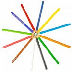 Creioane color Hexagonale Jumbo Set 12 - NEBO fotografia produsului View 3 S