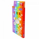 Creioane color Hexagonale Jumbo Set 12 - NEBO fotografia produsului View 5 S