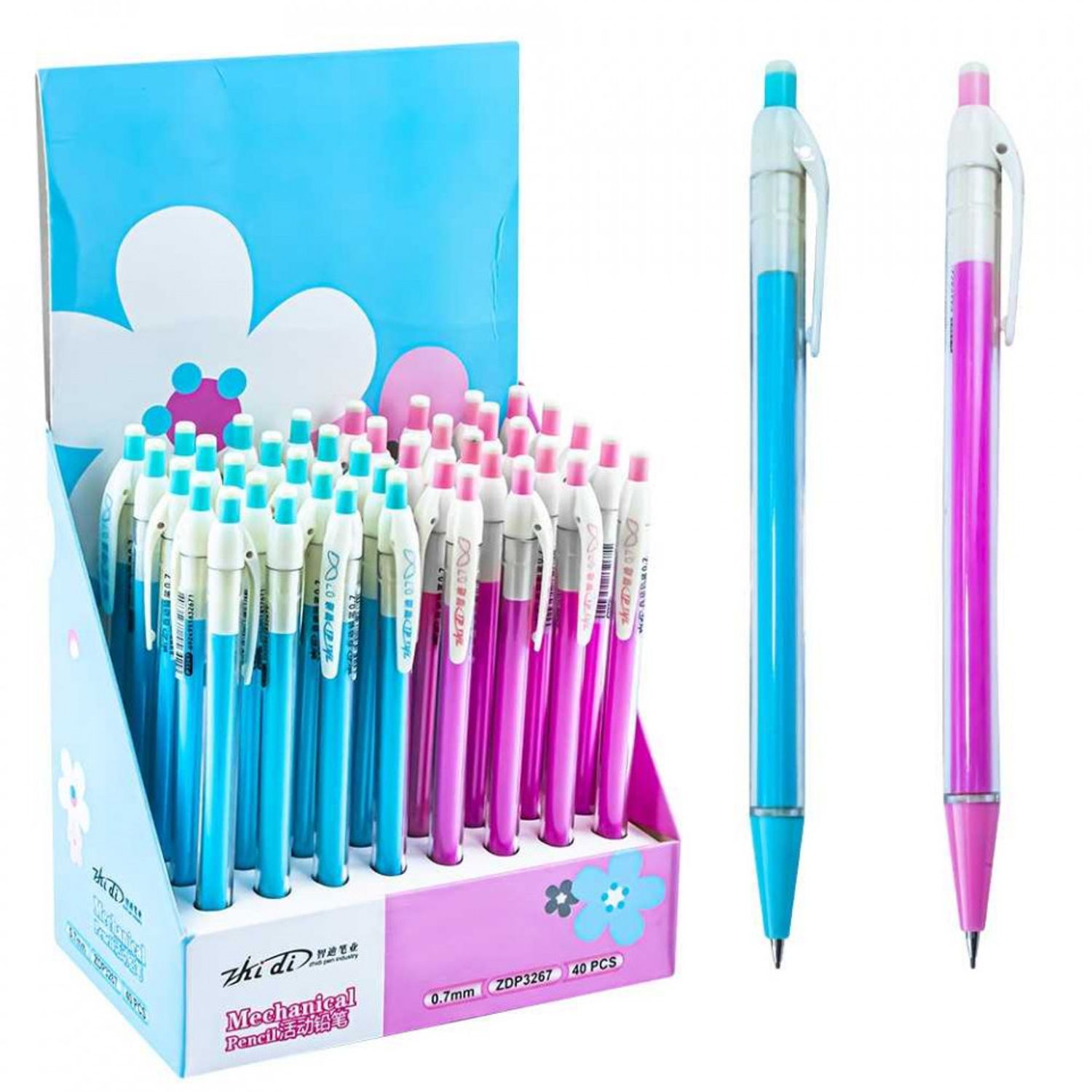 Creion mecanic plastic 0.5mm fotografia produsului