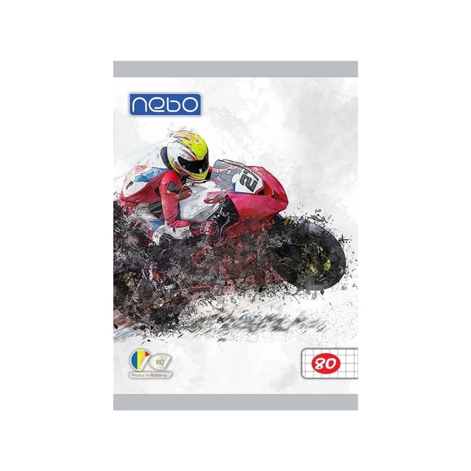 Caiet A5 80 file AR - NEBO fotografia produsului View 3 L