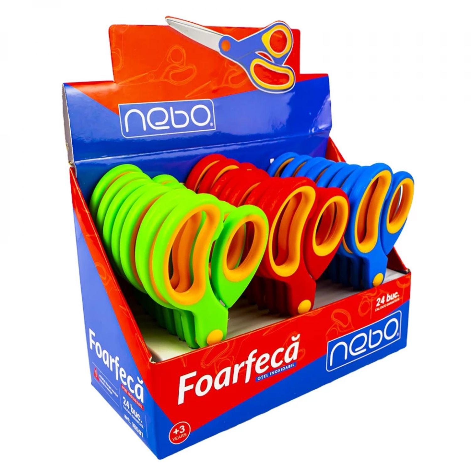 Foarfeca 130 mm, maner ergonomic - NEBO fotografia produsului View 3 L