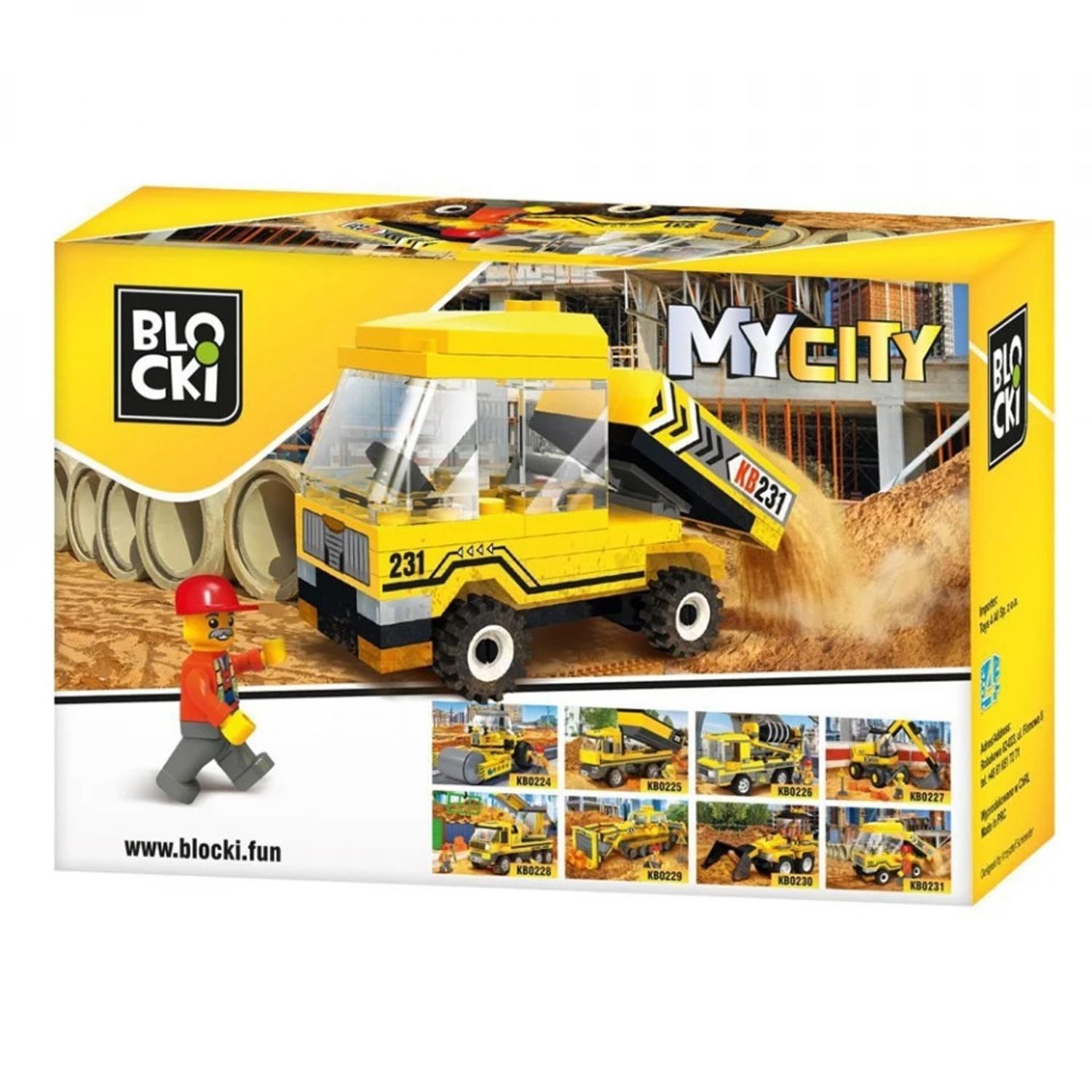 Blocki My City, Mini Basculanta fotografia produsului View 2 L