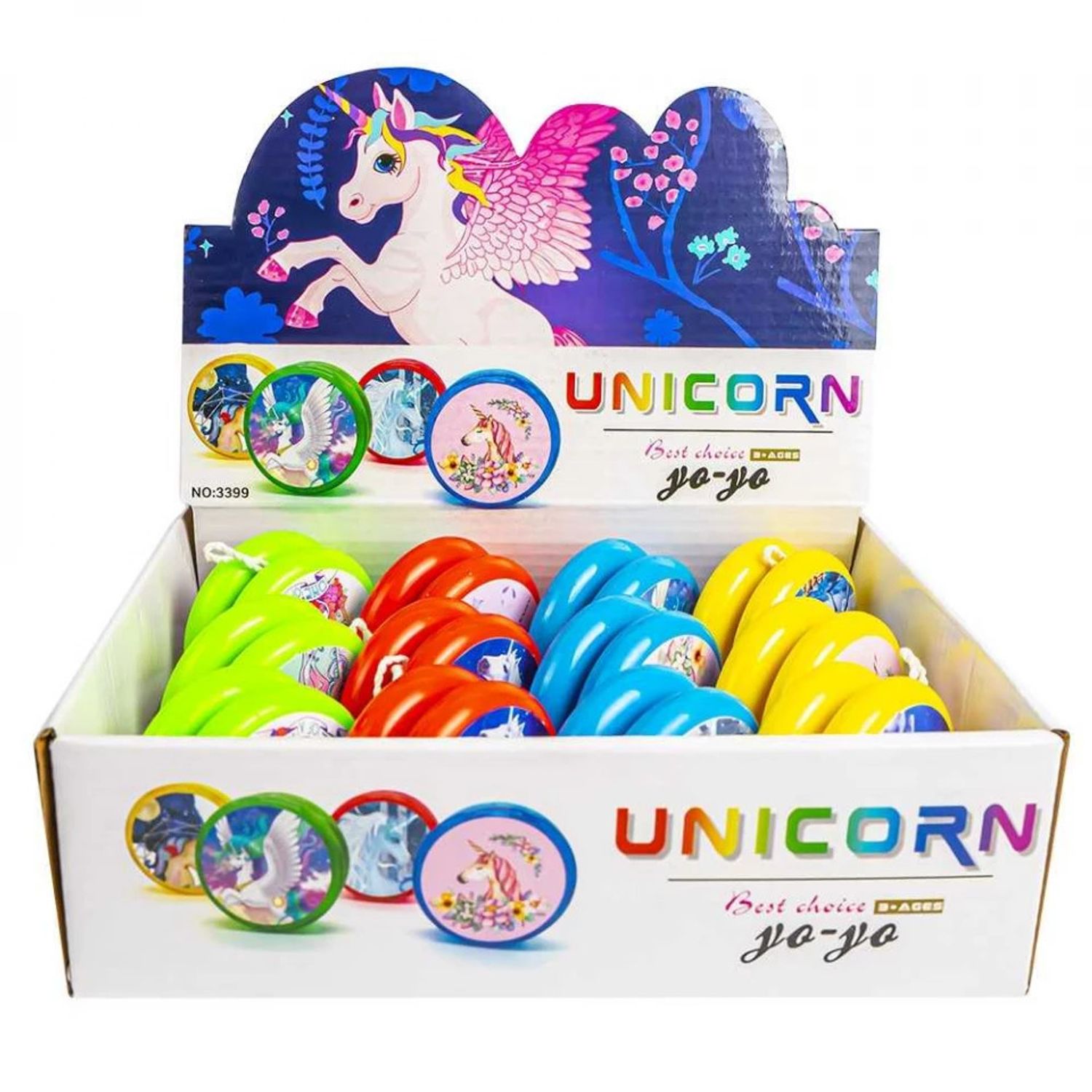 Yoyo Unicorn, lumina, 6.2cm fotografia produsului View 5 L