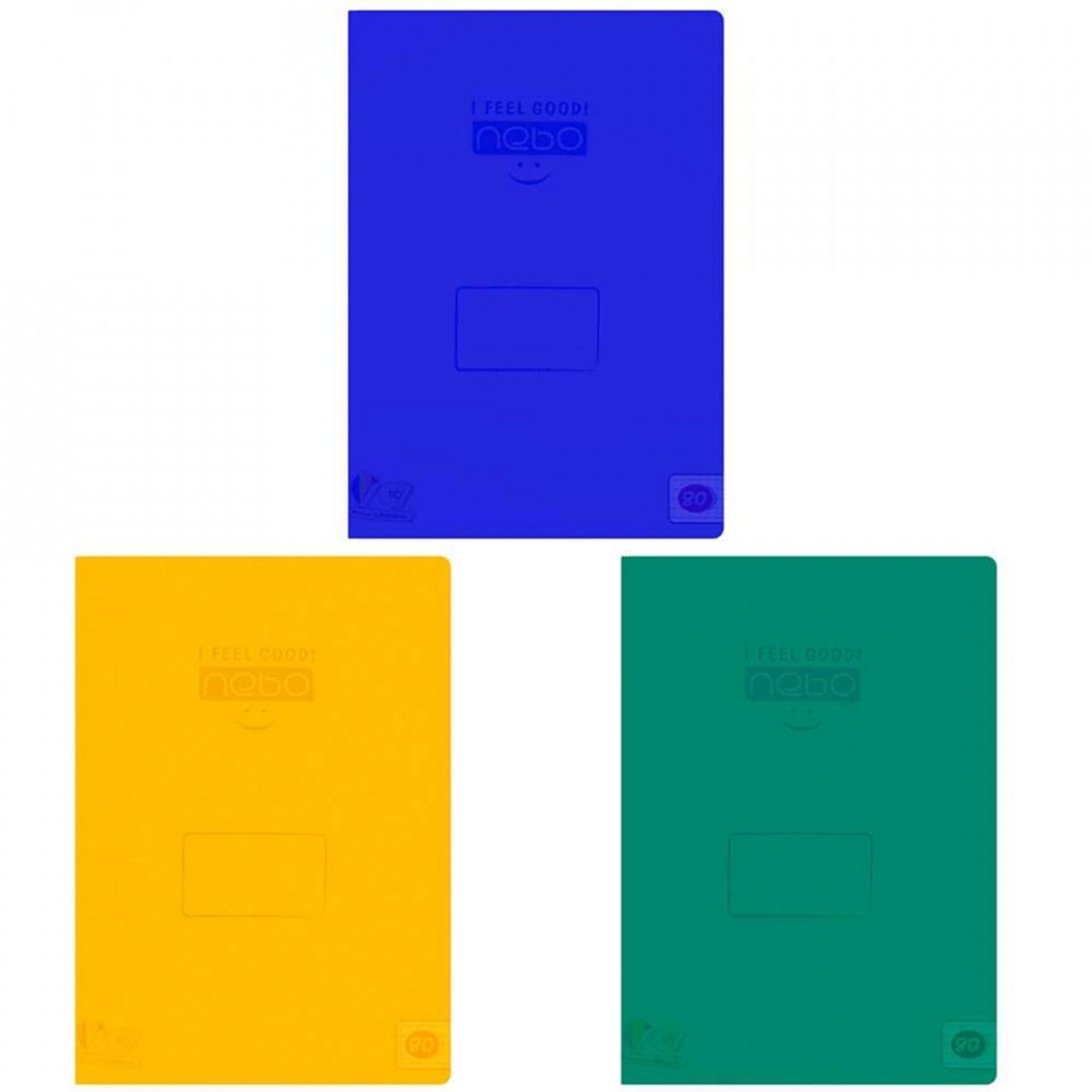 Caiet A4 80 file AR coperta PP - NEBO fotografia produsului