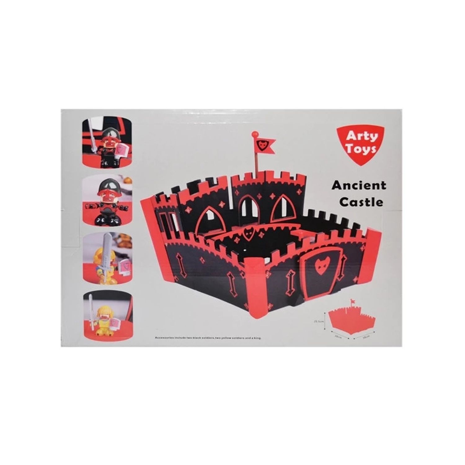 Castel medieval de lemn fotografia produsului View 2 L