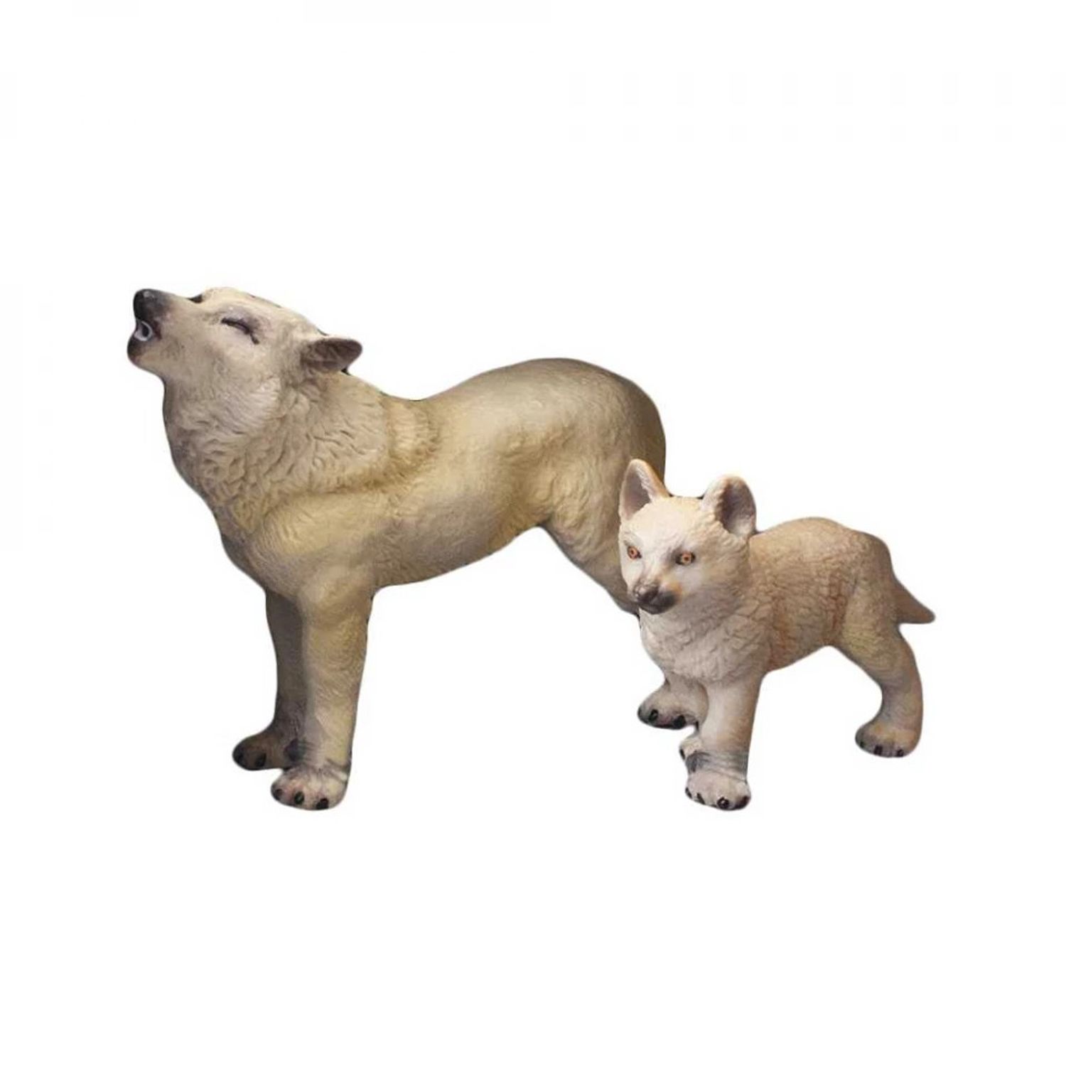 Figurine animale salbatice + pui fotografia produsului View 4 L