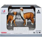 Figurine animale salbatice + pui fotografia produsului