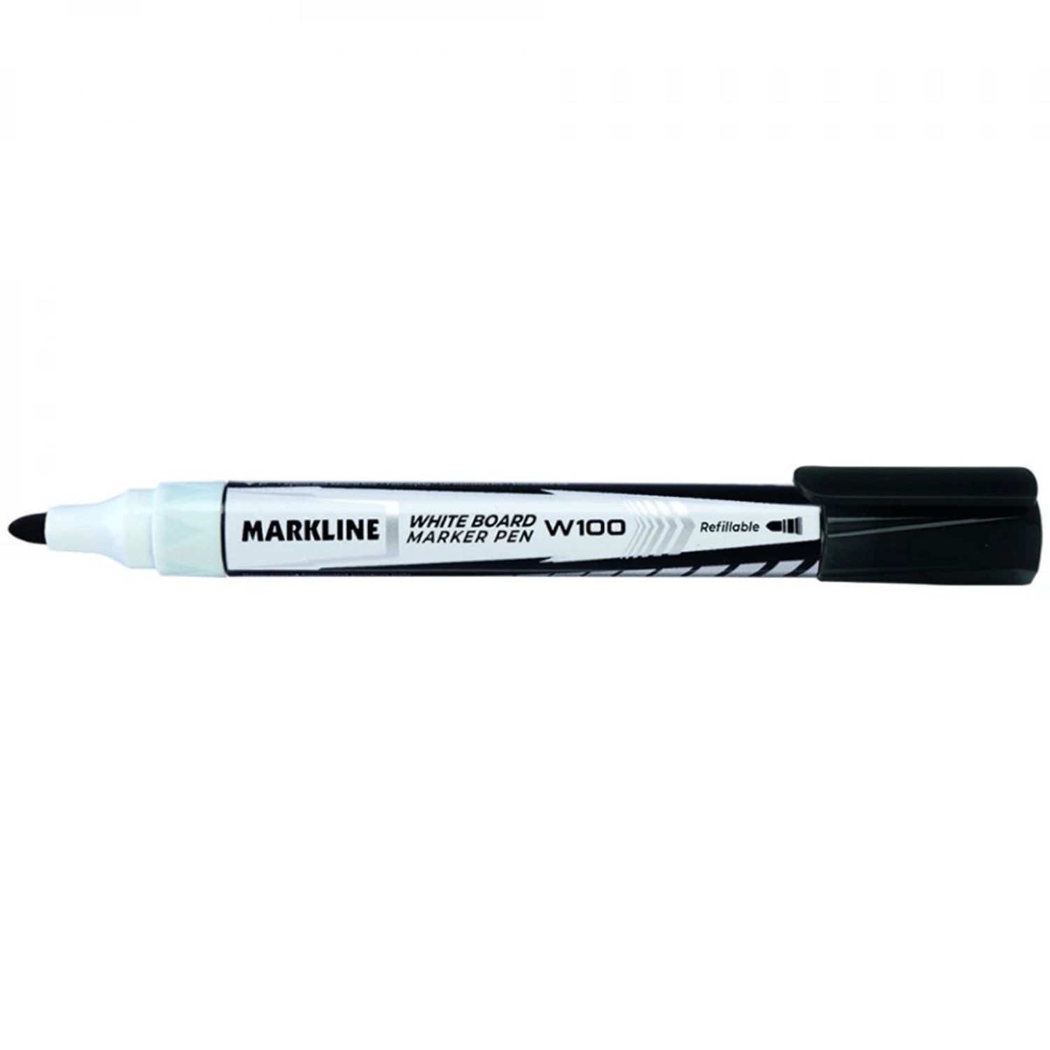 Marker whiteboard markline, negru MW100BLK &ndash; Linc fotografia produsului