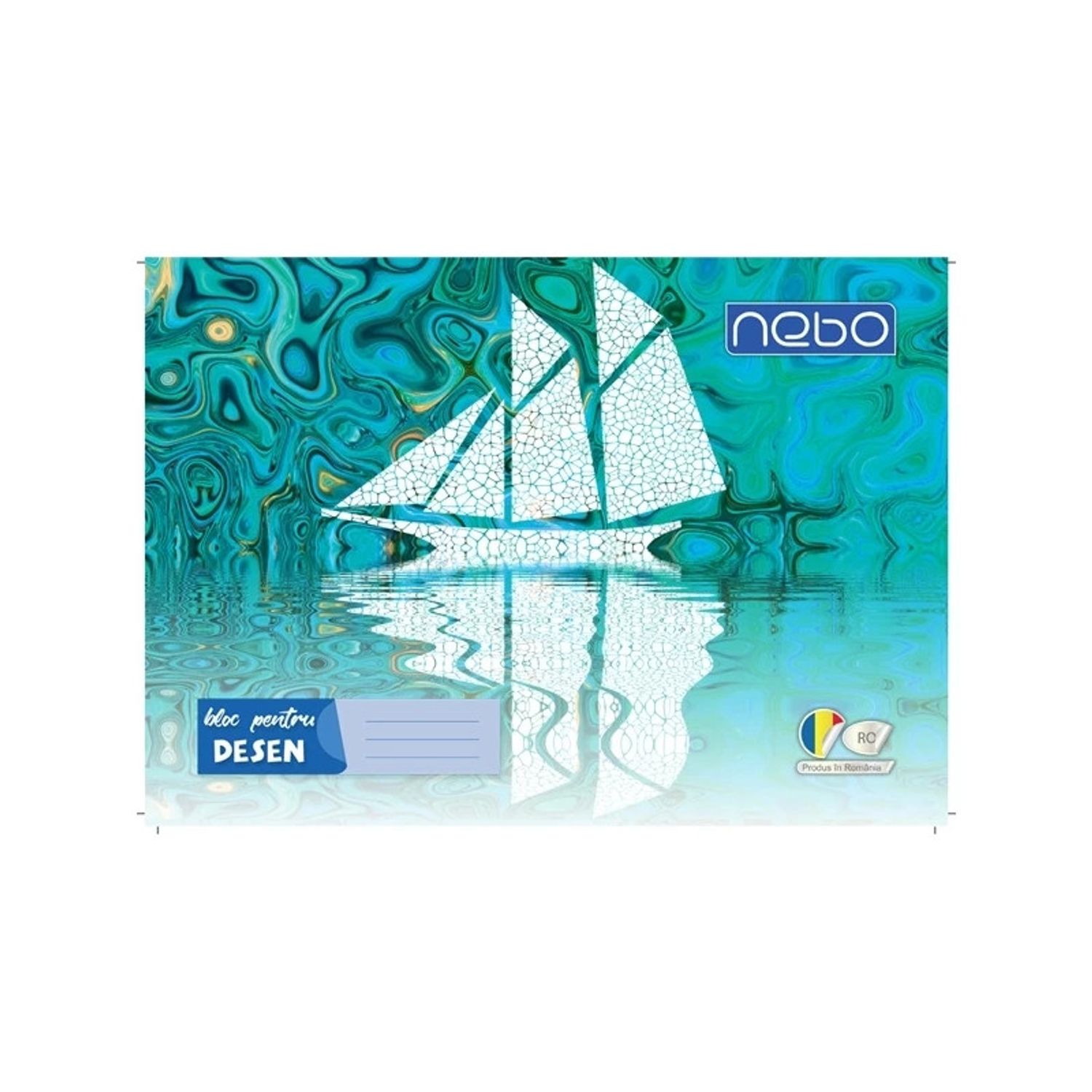 Bloc desen A4 16 file 170 g/mp - NEBO fotografia produsului View 10 L