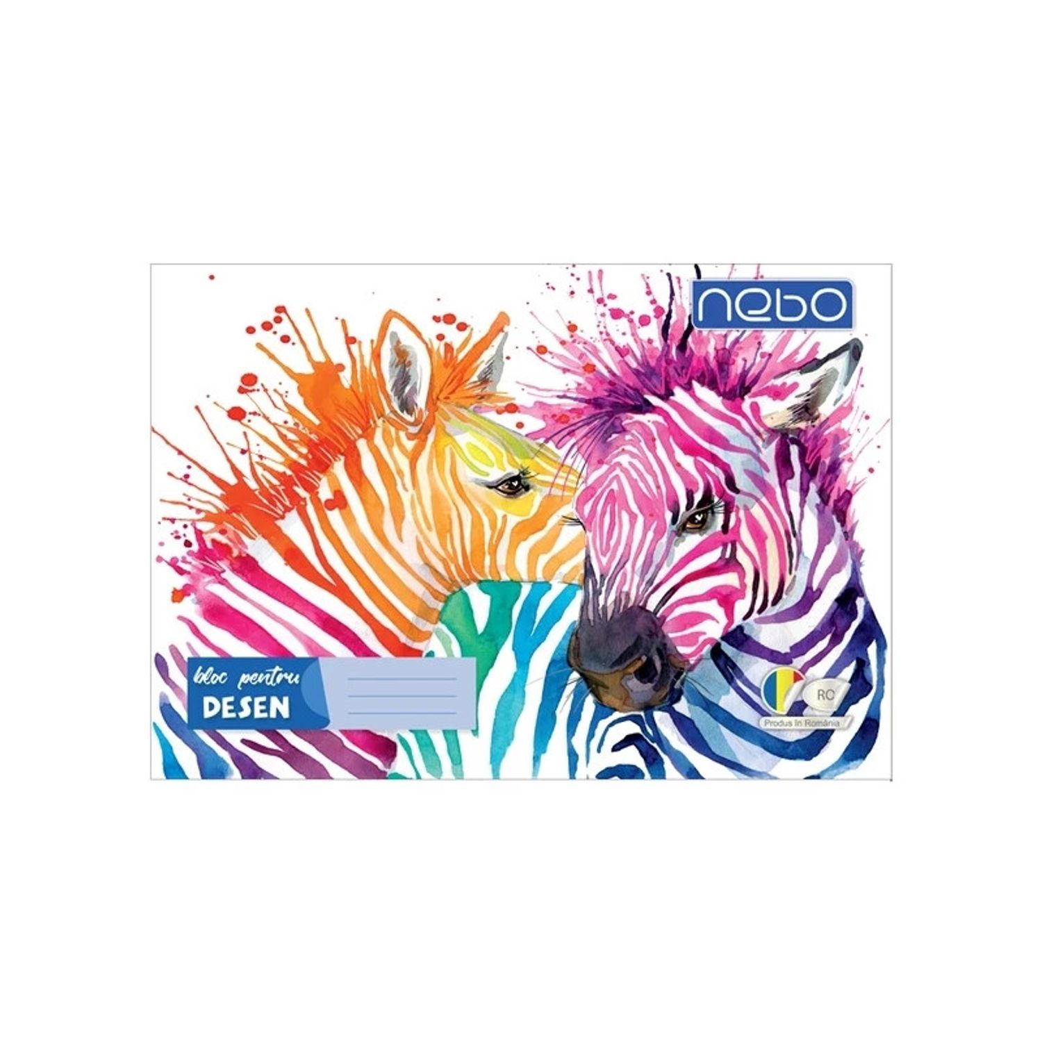 Bloc desen A4 16 file 170 g/mp - NEBO fotografia produsului View 5 L